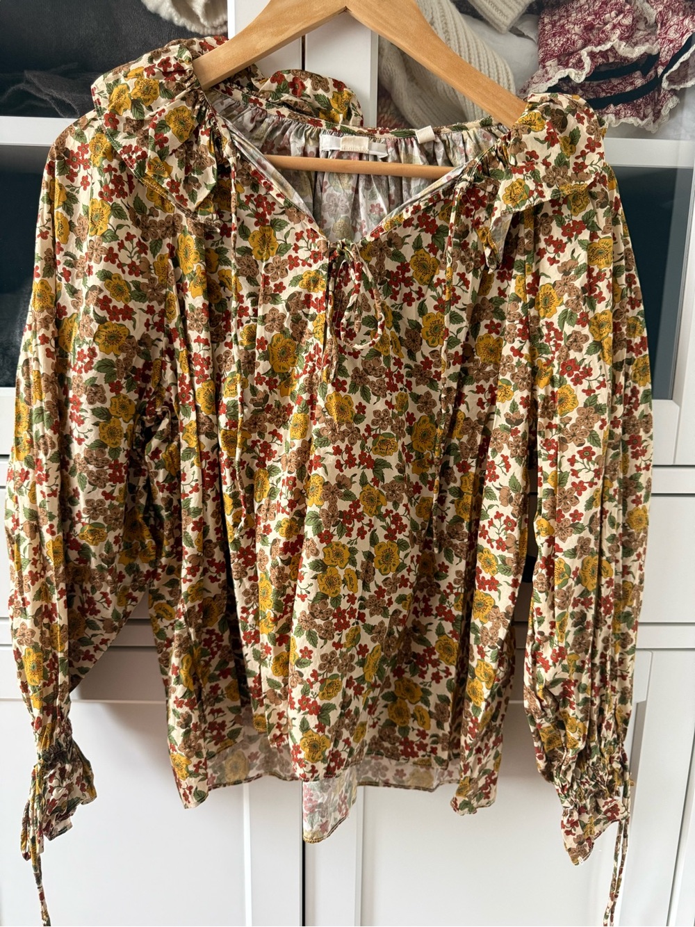 Doen Floral Liberty blouse